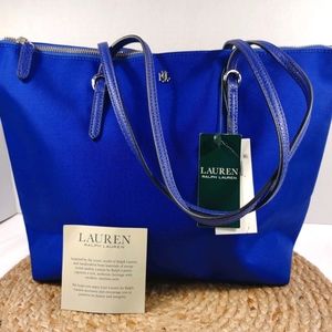Lauren Ralph Lauren Canvas Tote